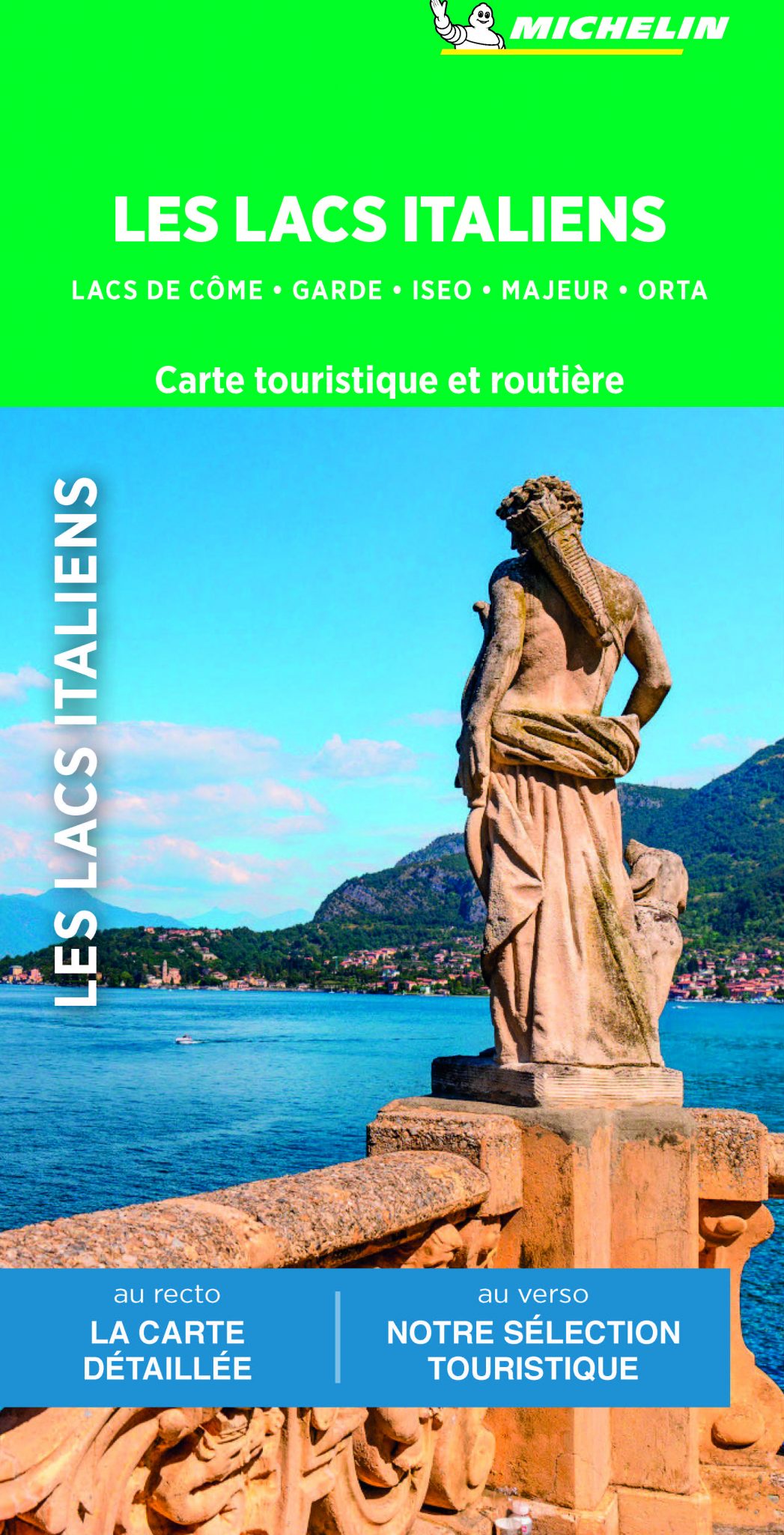 Lac de Garde - Carte touristique Les lacs Italiens2025 - Michelin Editions